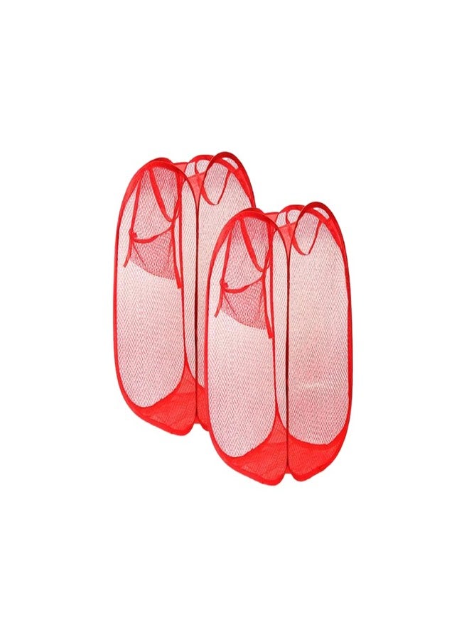 الكبريت سلة غسيل من قماش شبكي للتهوية، قابلة للطي والتخزين، رقم 0248، (قد يختلف اللون) - Image 4